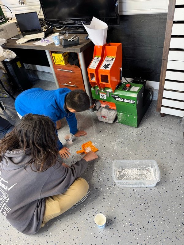 Team processing filament